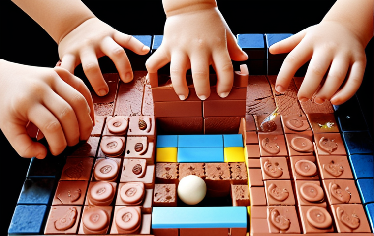 ** A colorful, playful Scratch interface with kids happily creating a brick-breaker game. Focus on the excitement and creativity.

**