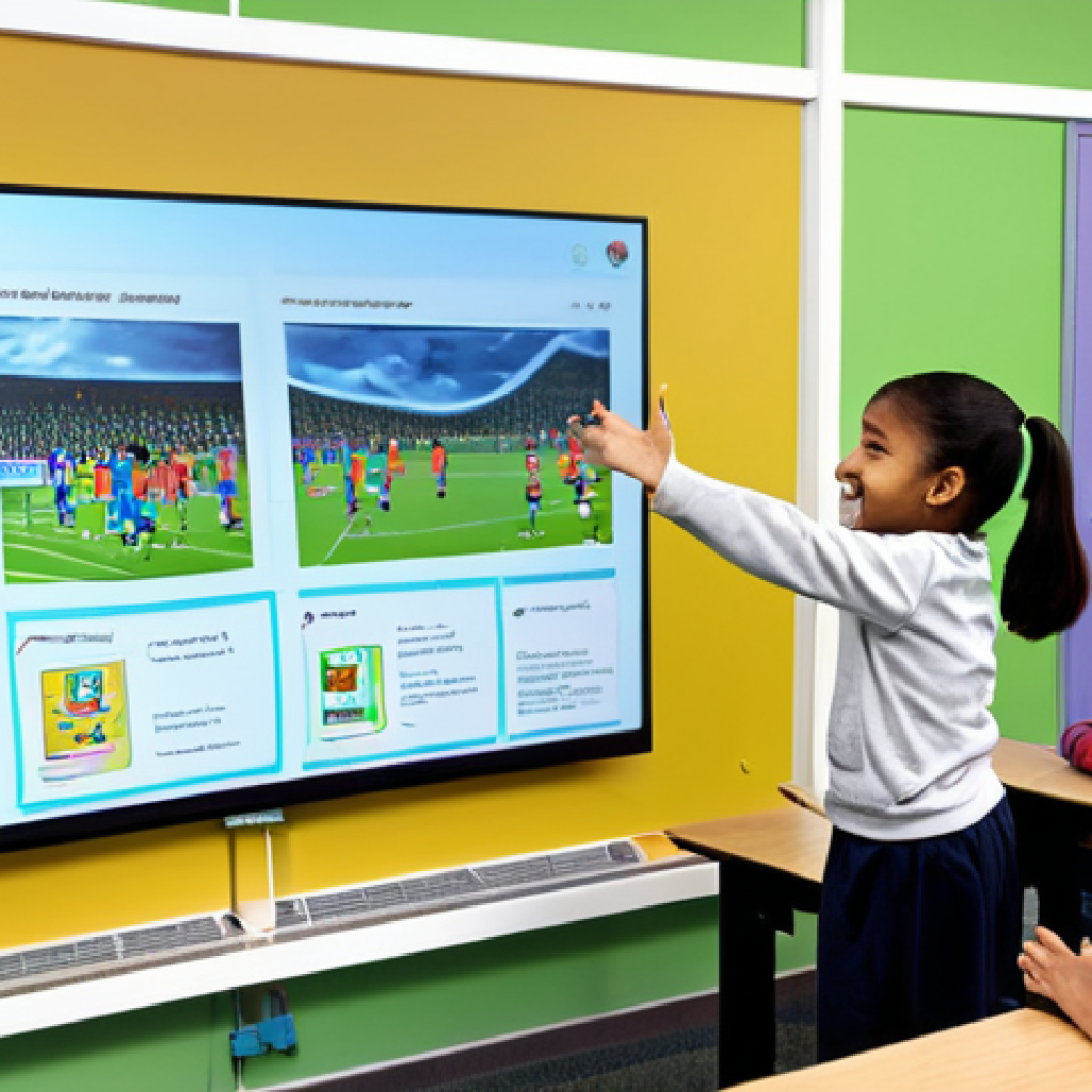 코딩교육지도사 취업 후 성장 가능성 - A warm and inviting classroom scene, focusing on a passionate female programming education instructo...