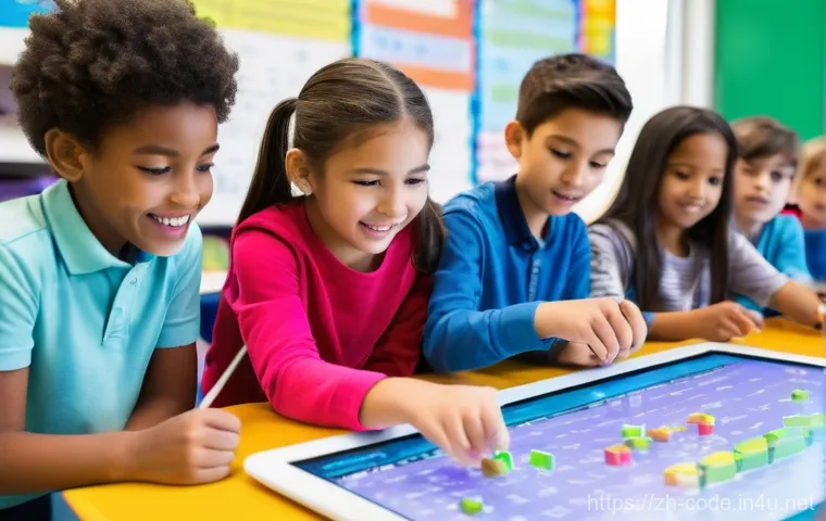 코딩교육지도사 실무에서 필요한 기술 - **Prompt: Understanding the Child's Programming Mindset**
    A diverse group of elementary school c...