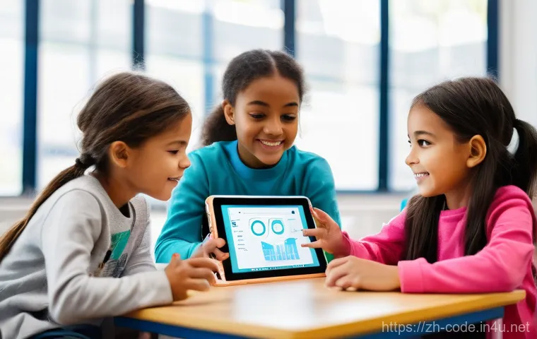 코딩교육지도사와 미래 교육 기술 - **Prompt 1: The Future-Ready Classroom: AI-Enhanced Programming Education**
    A diverse group of e...