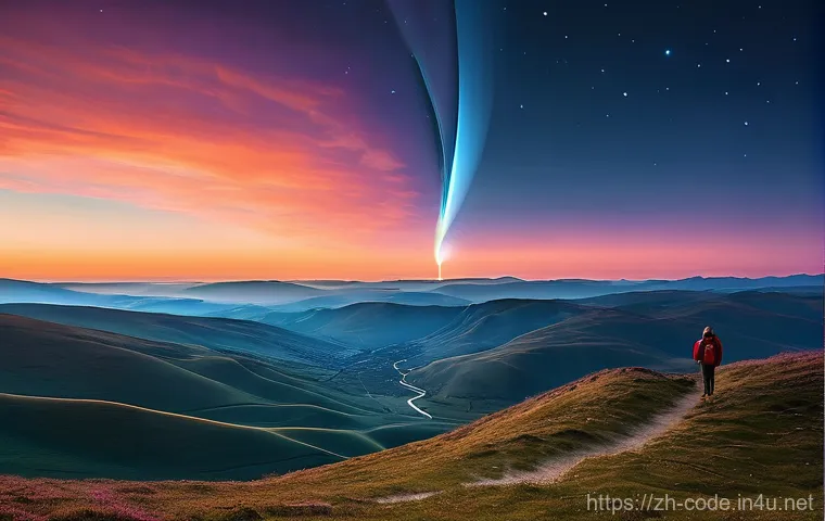 코딩교육지도사 실습 교재 제작 사례 - **Prompt 1: The Learner's Journey - Discovering the North Star**
    "A determined young adult, dres...