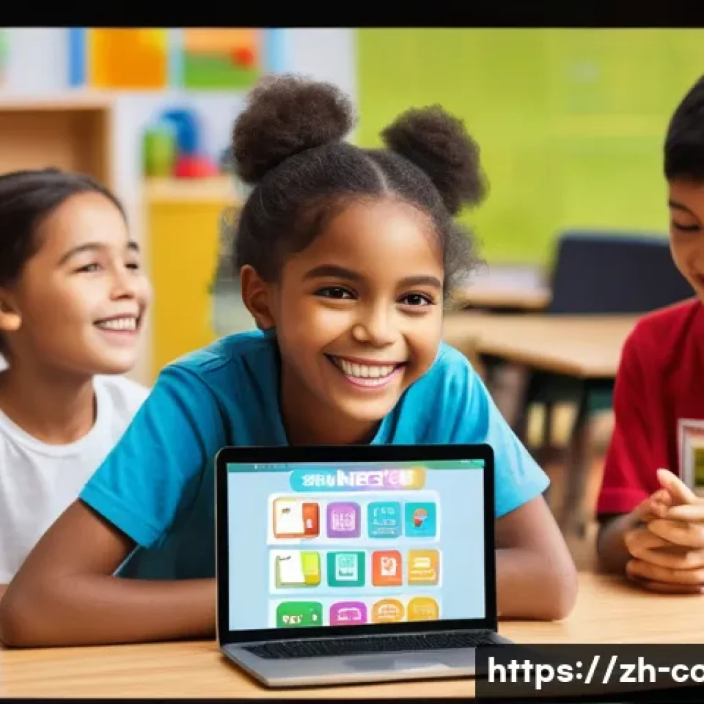 코딩교육지도사와 신입 강사 교육 사례 - **Prompt: "Dynamic and engaging elementary school coding classroom scene. A diverse group of cheerfu...