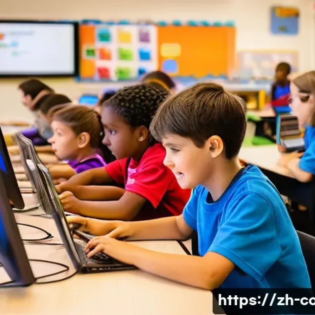 코딩교육지도사 자격증을 활용한 창업 사례 - **Prompt 1: Future Coders in Action**
"A vibrant, brightly lit classroom filled with diverse chi...