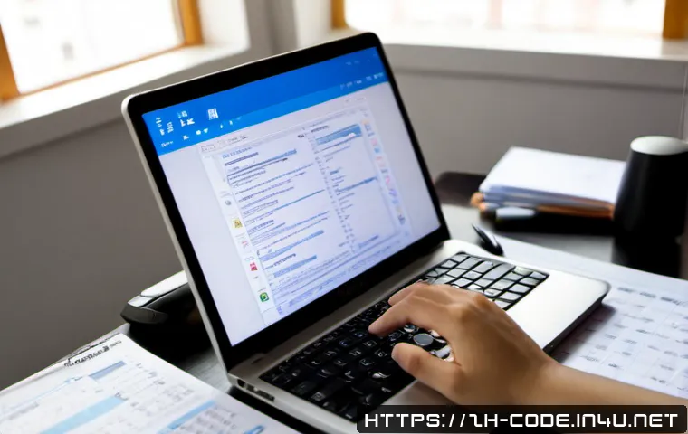 코딩교육지도사 채용 공고 분석 - Photorealistic home office scene of a Chinese coding education instructor candidate carefully compar...
