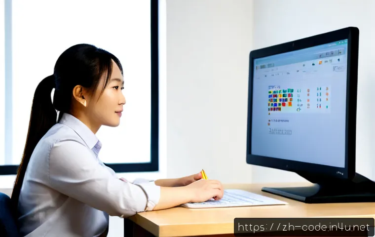 코딩교육지도사와 학습자의 코딩 역량 평가 - Photorealistic coding education instructor guiding an adult learner through a programming skills ass...